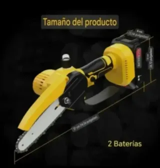 Motosierra y Tijeras Eléctricas Recargables