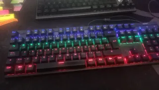 Teclado Gamer RGB Negro