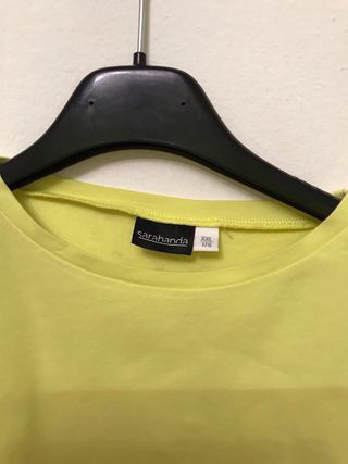 T-shirt Sarabanda con frange