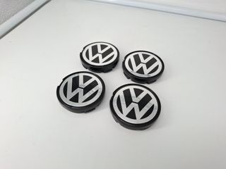 4 Coprimozzi Volkswagen 55mm Nuovi