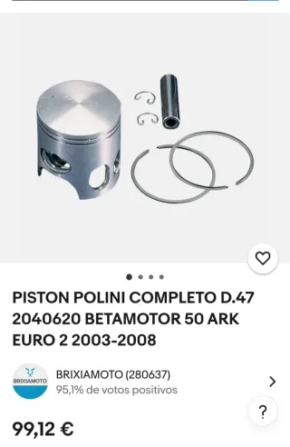 Piston 2040620 polini