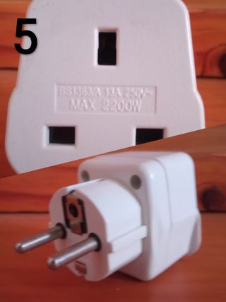 CARGADOR - ENCHUFE - ADAPTADOR