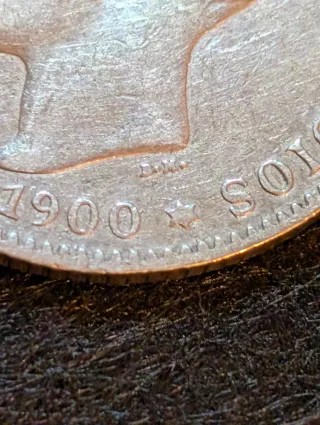 Peseta Plata Alfonso XIII 1900 y otra de 1904