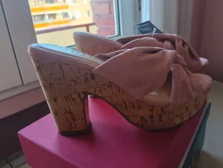 Zuecos Mary Paz Rosa Talla 37