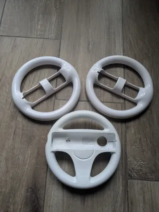 3 Volanti Nintendo Wii Bianchi