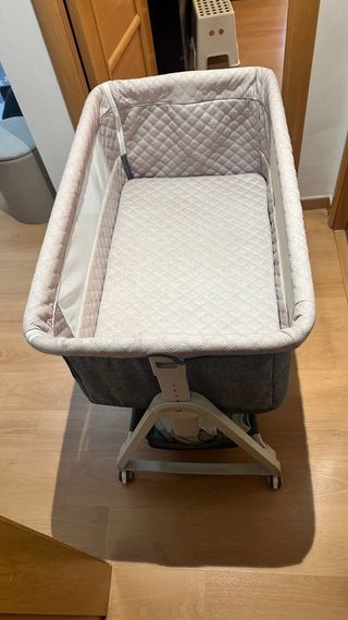 Minicuna colecho gris