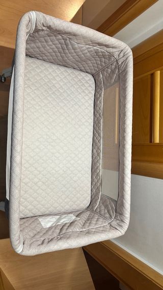 Minicuna colecho gris