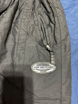 Pantalón de esquí negro con tirantes