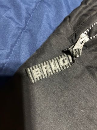 Pantalón de esquí negro con tirantes