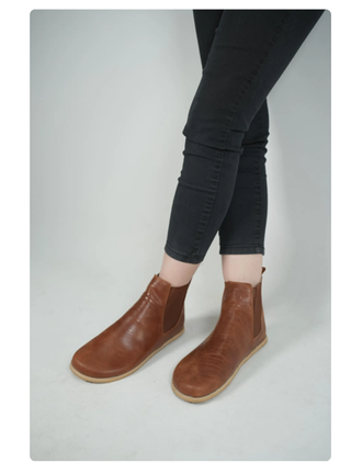 Botas Chelsea Barefoot Marrones Hand Made