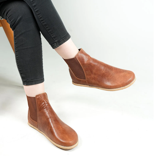 Botas Chelsea Barefoot Marrones Hand Made