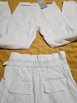 Conjunto Ichi Mujer Talla S Blanco