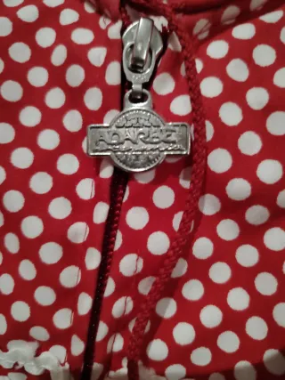 Vestido Gitana Lunares Rojo Talla 10 niña