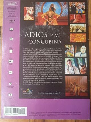 Mamma Mia, Wall Street, Adiós mi concubina (3 dvd)