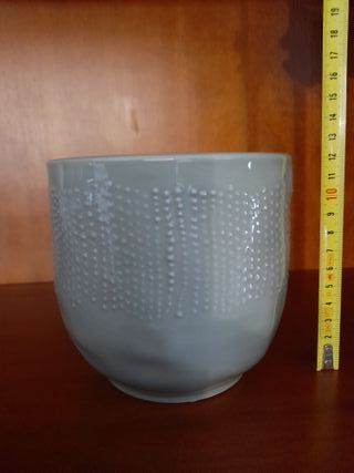 Vaso in ceramica verdino