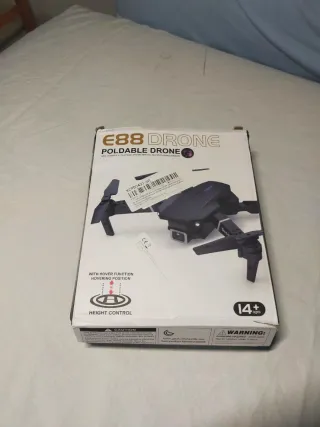 Dron E88 con cámara 4K HD