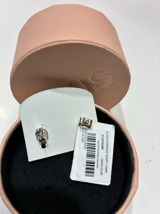 Pendientes Tous Corazón Plata