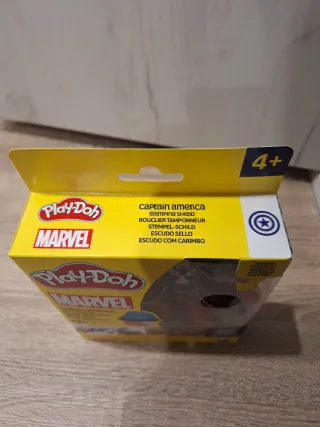 Play-Doh Marvel Capitán América Escudo Sello