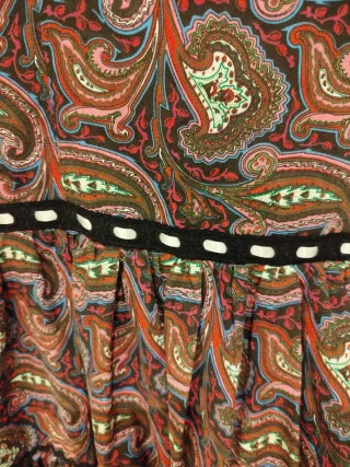 Vestido de sevillana MICAELA multicolor