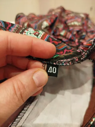 Vestido de sevillana MICAELA multicolor