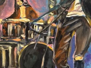 Quadro banda rock live