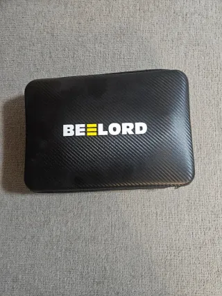 Bomba de pie con manómetro BEELLORD