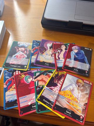 Lote 564 cartas One Piece TCG