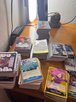 Lote 564 cartas One Piece TCG