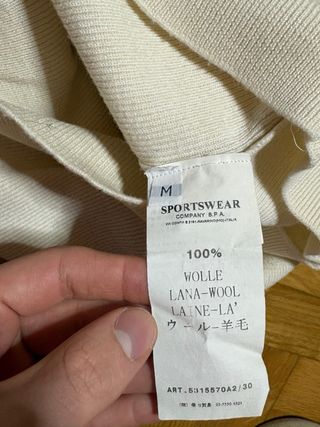 Maglione Stone Island Beige lana