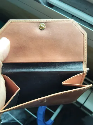 Cartera marca Loewe Piel cuero Vintage Original