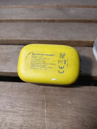 Cámara Deportiva Amarilla + Carcasa sumergible