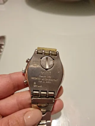 Swatch Irony Chronograph Blu/Argento