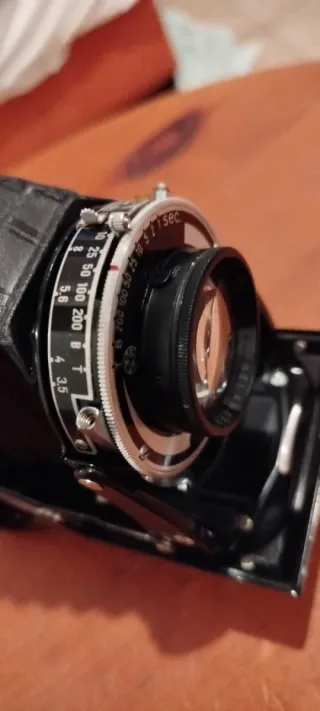 Voigtlander Bessa Cámara Analógica Negra