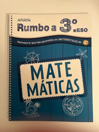 Preparación de Matématicas para alumnos de 3eso