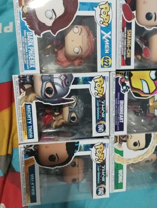 Lote 10 Funko Pop Marvel