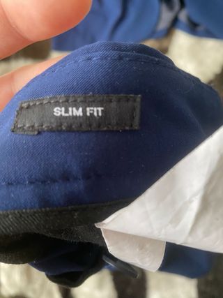 Traje ZARA Azul Slim Fit Talla 52