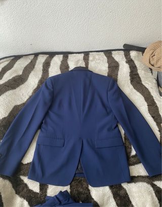 Traje ZARA Azul Slim Fit Talla 52