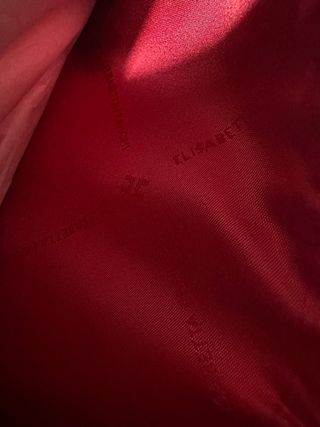 Borsa Elisabetta Franchi Monogram Beige/Rosso