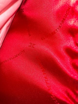 Borsa Elisabetta Franchi Monogram Beige/Rosso