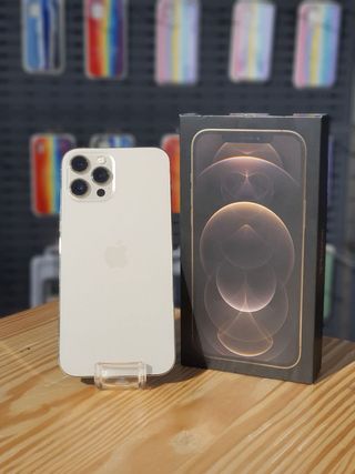 IPHONE 12 PRO MAX 128GB DORADO 100% BATERÍA