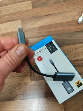 Adaptador USB-C a HDTV 4K