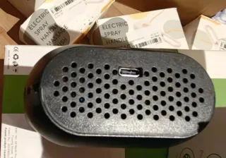 Inflador Portátil, bateria,linterna ,accesorios