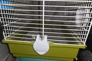 Jaula para pájaros completa con accesorios