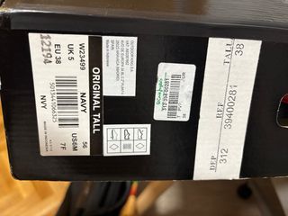 Botas de agua Hunter azul marino