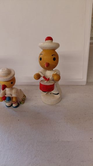 Set 3 Decorazioni Natale Legno