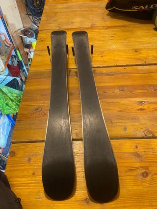 Sci 80cm + Scarponi Salomon Taglia 27/28 Bambini 4-7