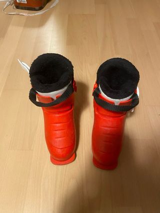 Sci 80cm + Scarponi Salomon Taglia 27/28 Bambini 4-7