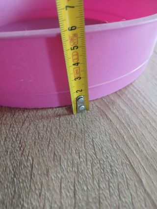 Stampo torta flessibile rosa