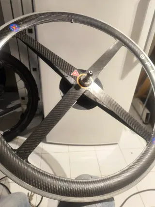 Ruota 28" Spinergy Carbonio Posteriore copertoncin