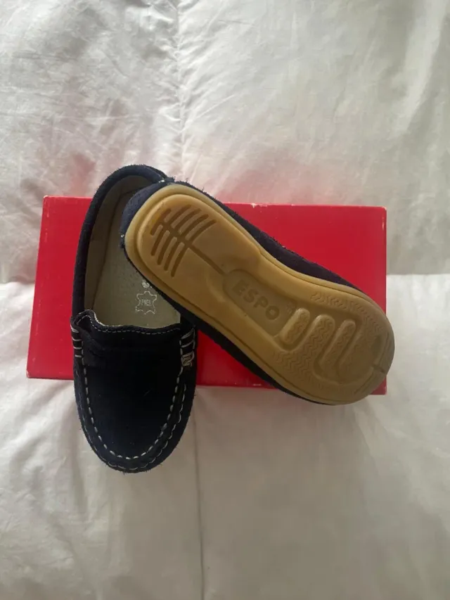 Mocasines de cuero para niñ@s